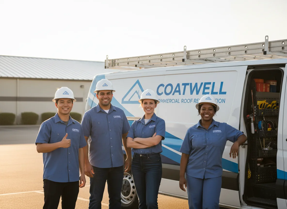 Commercial roof coating company in West Columbia, TX